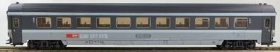 Maerklin 4366 Eurocity-wagen SBB 2. KL Spur H0