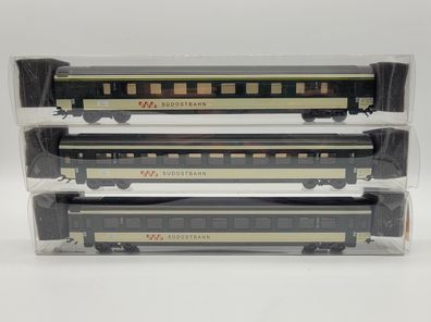 Gebrauchtes 54042161 Märklin 42161 Personenwagen-set der SÜDO Spur H0 gebraucht 1:87