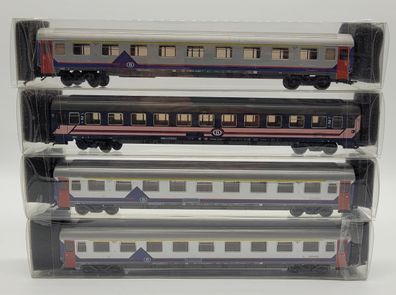 Gebrauchtes 5404350 Märklin 4 x belg. Personenwagen 1 Kl. Spur H0 gebraucht 1:87 a