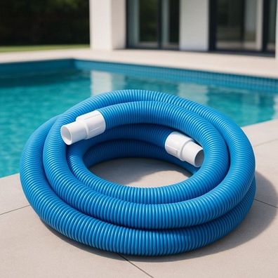 38mm Poolschlauch mit festen Muffen Saugschlauch Poolsauger Pool Schlauch