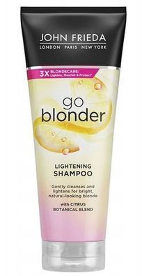 John Frieda Sheer Blonde Go Blonder Aufhellendes Shampoo 250ml