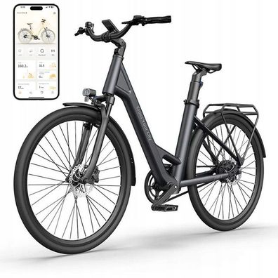 ADO A28 Air City Elektrofahrrad Samsung Akku 250W 28 Zoll männlich/weiblich APP