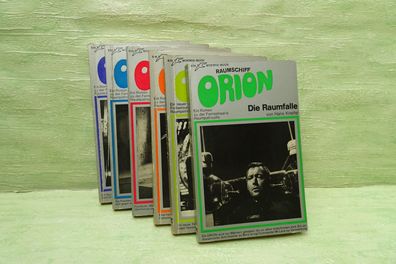Raumschiff Orion 1968/69 Kneifel Invasion Marionetten Sonne Raumfalle Kosmos Planet