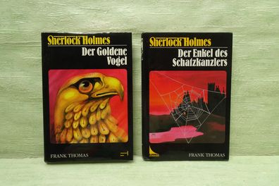 2x Franckh Frank Thomas Sherlock Holmes Enkel des Schatzkanzlers Der goldene Vogel