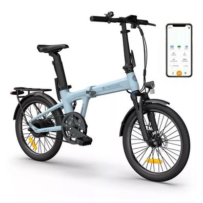 ADO Air 20 Pro Elektrofahrrad Faltbares E-Bike mit Riemenantrieb Pedelec
