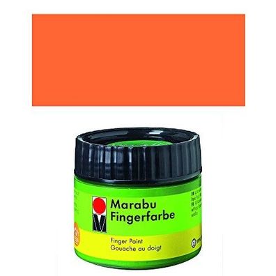 Marabu Fingerfarbe 013 Orange 100ml