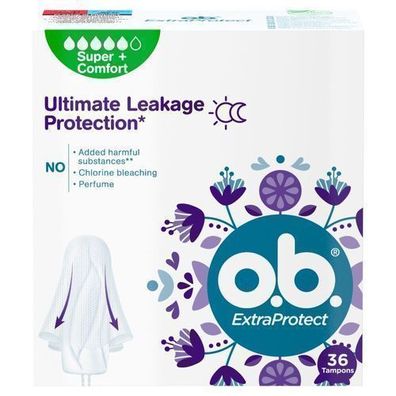 Super+ Komfort Tampons, 36 Stueck Packung