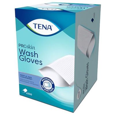 TENA Wash Glove ohne Folie (200 Stk.)
