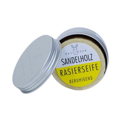 Sandelholz Rasierseife in Dose 60g