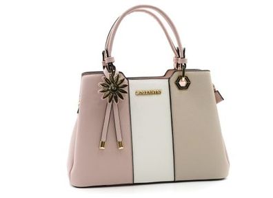 Handtasche Damenhandtasche verschiedene Farben mit Schultergurt Modell Mailand