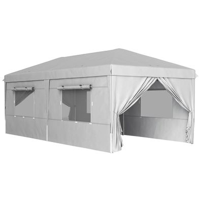 Pavillon ca. 3x6m, wasserabweisend Winterfest Pop-up Faltpavillon, UV Schutz 50