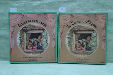 Panorama Pop-UP Ernest Nister Reproduction Entrez dans la ronde La Ventana Magica