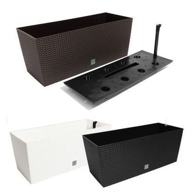 Blumentopf Bewässerungssystem Rato Case Rattan Blumentöpfe Prosperplast 72L