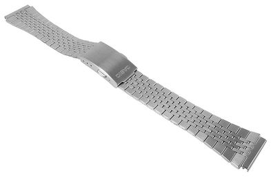 Casio Vintage | Uhrenarmband Edelstahl silbern mattiert | A1100D-1EF
