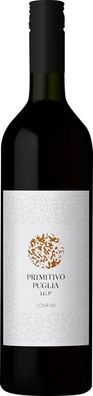 Pietra Pura Confini Primitivo Puglia 2024 1 L Flasche (Gr. 1 L Flasche)