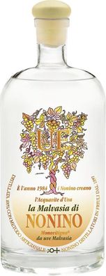 Nonino Distillatori Ùe Di Malvasia Monovitigno NV 0.5 L Flasche (Gr. 0.5 L Flasche)