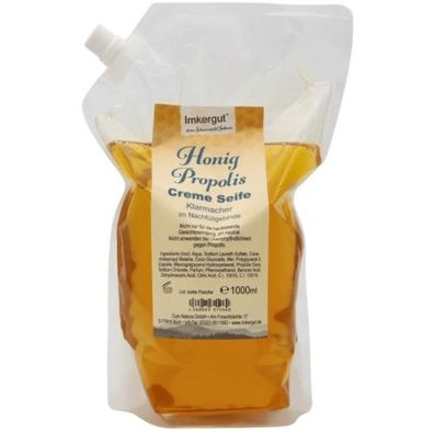 Honig Creme Seife 1 Liter Nachfüllpackung
