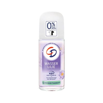 CD Deo Roll on Wasserlilie ohne Alluminiumsalze 50ml 1er Pack