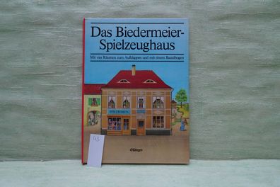 Das Biedermeier Spielzeughaus Bastelbogen Eßlinger 3/1995 4 Räume zum Ausklappen