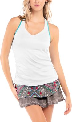 Lucky In Love Damen Shirt Tank Top Wins W/Bra 158403