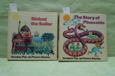 Octupus Pop-Up Picture Stories Sindbad the sailor The Story of Pinocchio Pavlin Seda