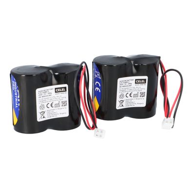 Ersatzbatterie kompatibel ABUS Security-Center für 2WAY-Funksirene 2x2er Set Panas