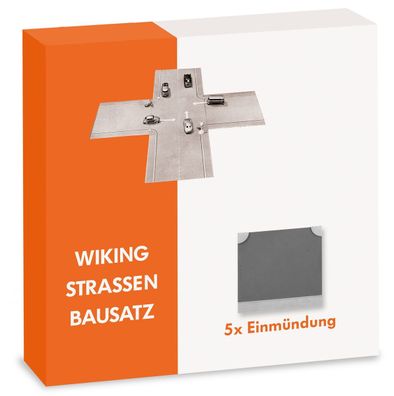 Wiking H0 1/87119904 Strassenbausatz - 5-teilige Einmündung - OVP NEU