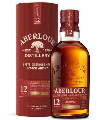 Aberlour 12 Jahre Double Cask Matured Whisky (40 % Vol., 0,7 Liter)