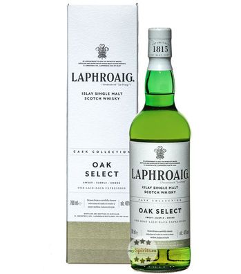 Laphroaig Oak Select Single Malt Scotch Whisky (40 % vol, 0,7 Liter)