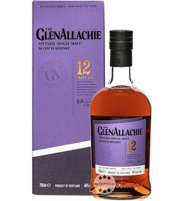 GlenAllachie 12 Jahre Single Malt Whisky (46 % Vol., 0,7 Liter)