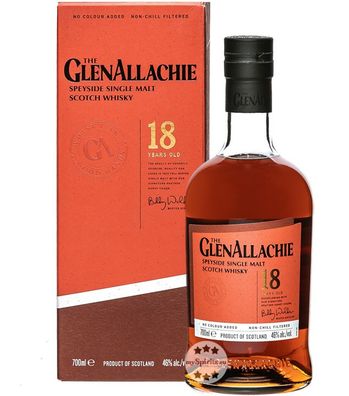 GlenAllachie 18 Jahre Single Malt Scotch Whisky (46 % vol, 0,7 Liter)