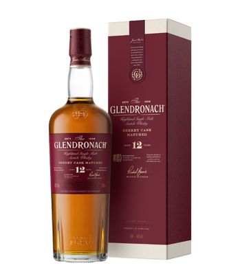 Glendronach 12 Jahre Highland Single Malt Whisky (43 % Vol., 0,7 Liter)
