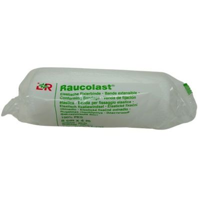 Raucolast elastische Fixierbinde 8 cm x 4 m