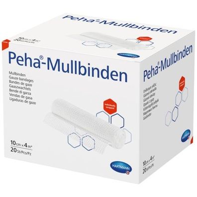 Peha-Fix® Mullbinde 10cm x 4m (1 Stk.)
