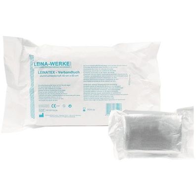 Leinatex metallisiertes Verbandtuch 40 x 60 cm