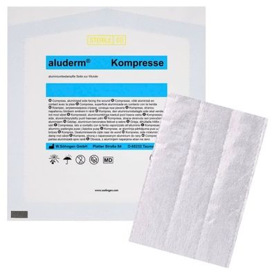 aluderm Kompresse 10x15cm