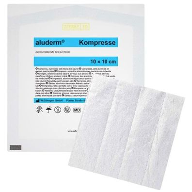 aluderm Kompresse 10x10cm