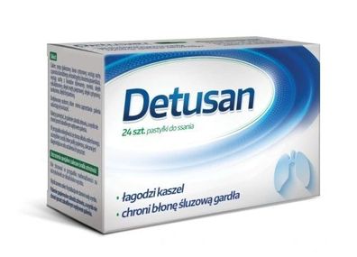 Detusan Lutschtabletten 24 Stk - Medizinprodukt zur Hustenlinderung, hergestellt