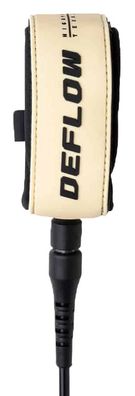 Deflow Surf Leash 6ft 7mm cream