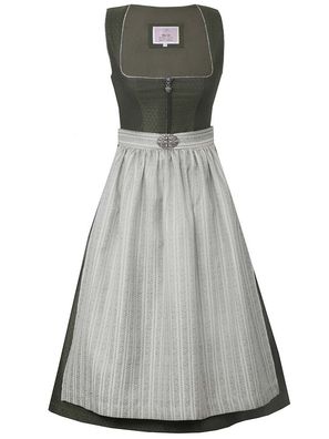 MarJo Dirndl Windach 75cm Länge farn/salbei