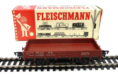 Spur H0 Fleischmann 5011 Niederbordwagen braun OVP (3392k)