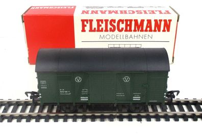 Spur H0 Fleischmann 5021 Gedeckter Bahndienstwagen OVP (3391k)