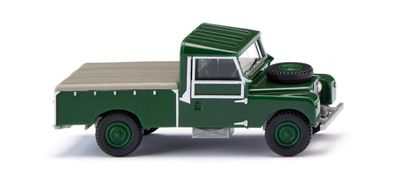 Wiking 010704 Land Rover Pickup - dunkellaubgrün Spur H0 1:87