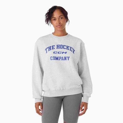 Sweater CCM Damen Athleisure CREW Grau Senior