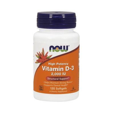 Now Foods Vitamin D3 2000IU (120)