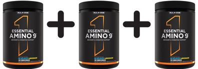 3 x Rule One Essential Amino 9, Blue Razz Lemonade (EAN 196671008398) - 345g