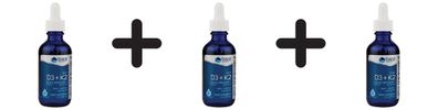 3 x Trace Minerals Ionic D3 + K2 - 59 ml