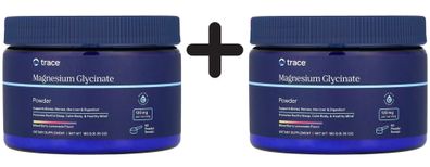 2 x Trace Minerals Magnesium Glycinate Powder, Mixed Berry Lemonade - 180g