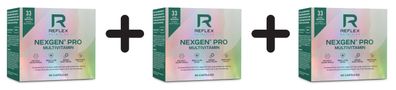 3 x Reflex Nutrition Nexgen Pro Sports Multivitamin - 90 caps