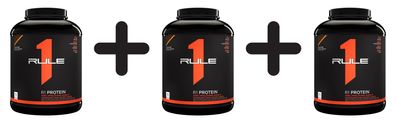 3 x Rule One R1 Protein, Chocolate Peanut Butter - 2270g